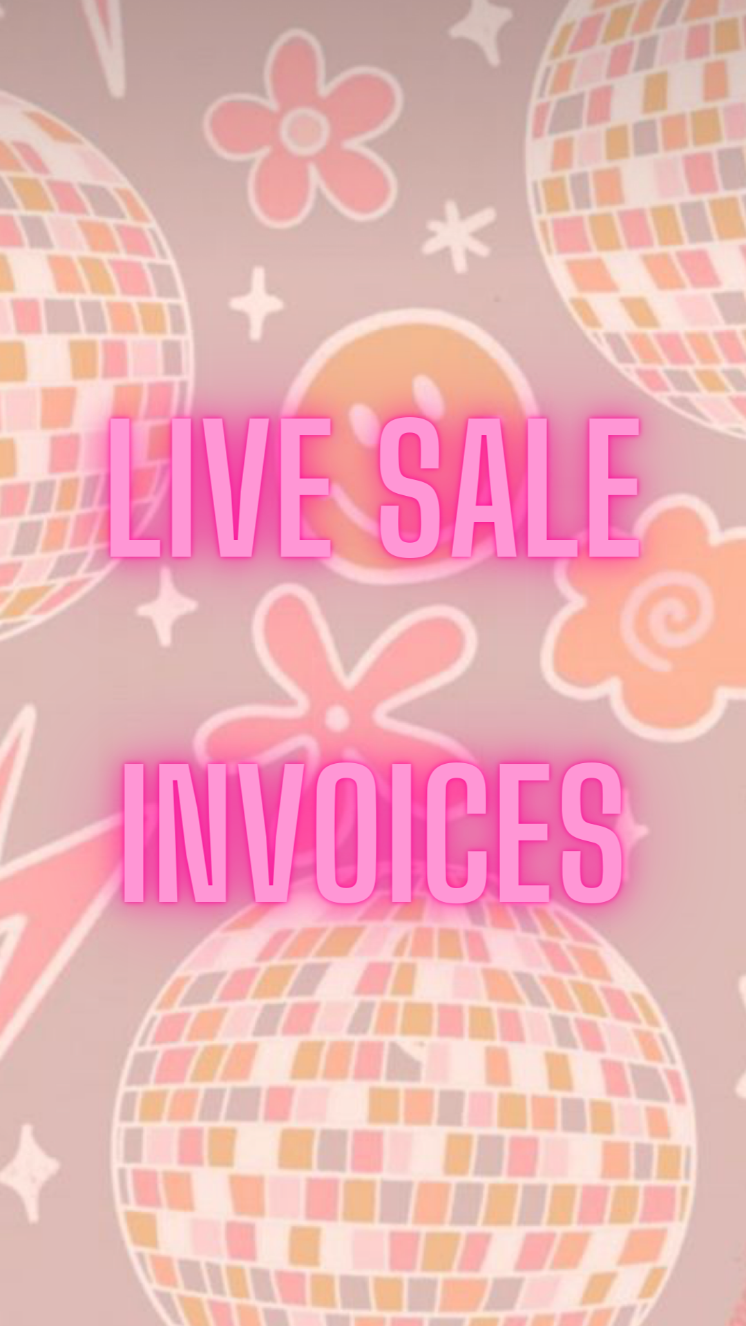 LIVE SALE INVOICES