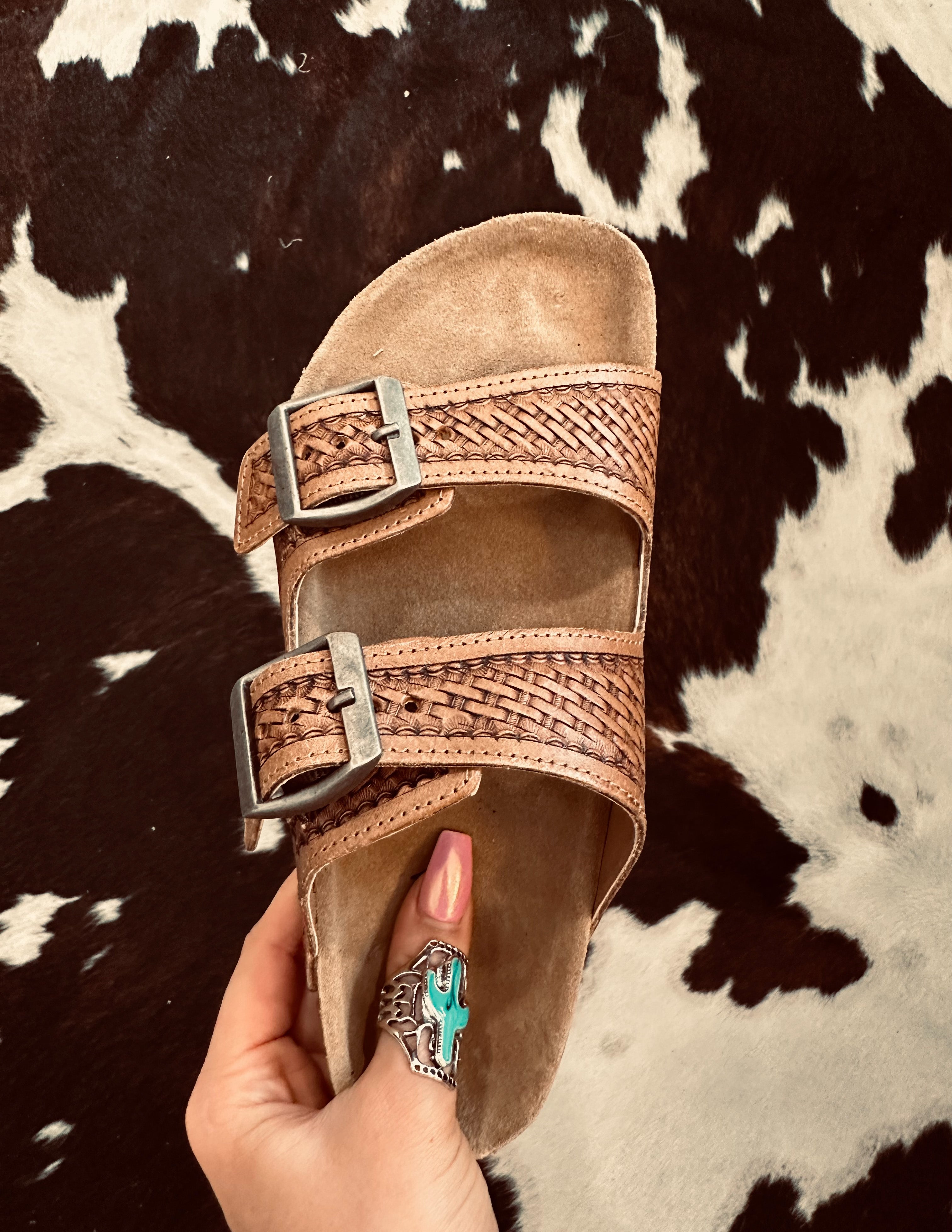 The Tooled Sandals