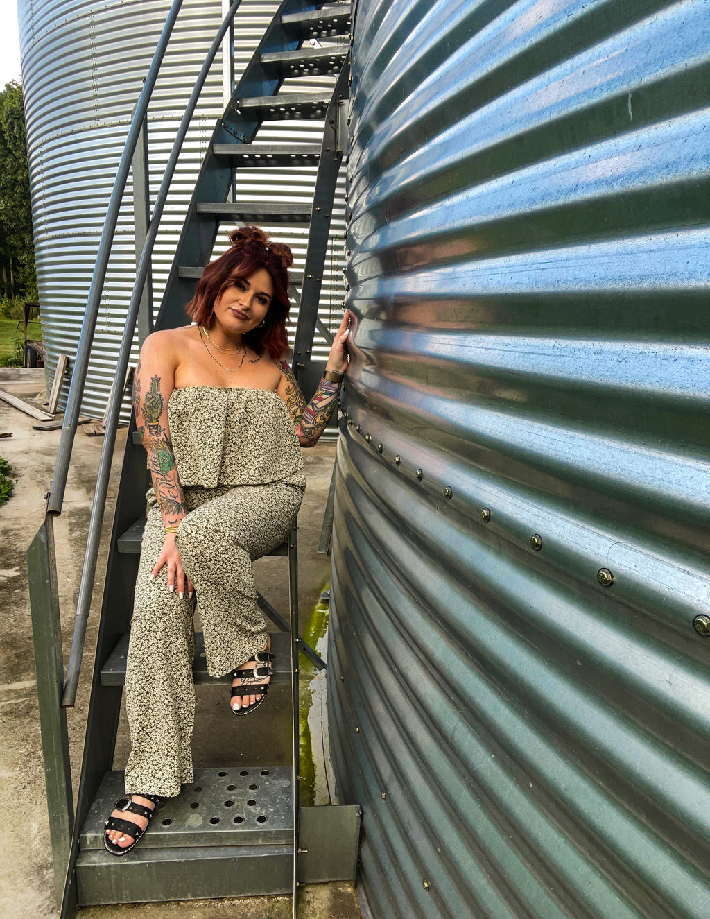 Paradise Strapless Jumpsuit