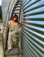 Paradise Strapless Jumpsuit