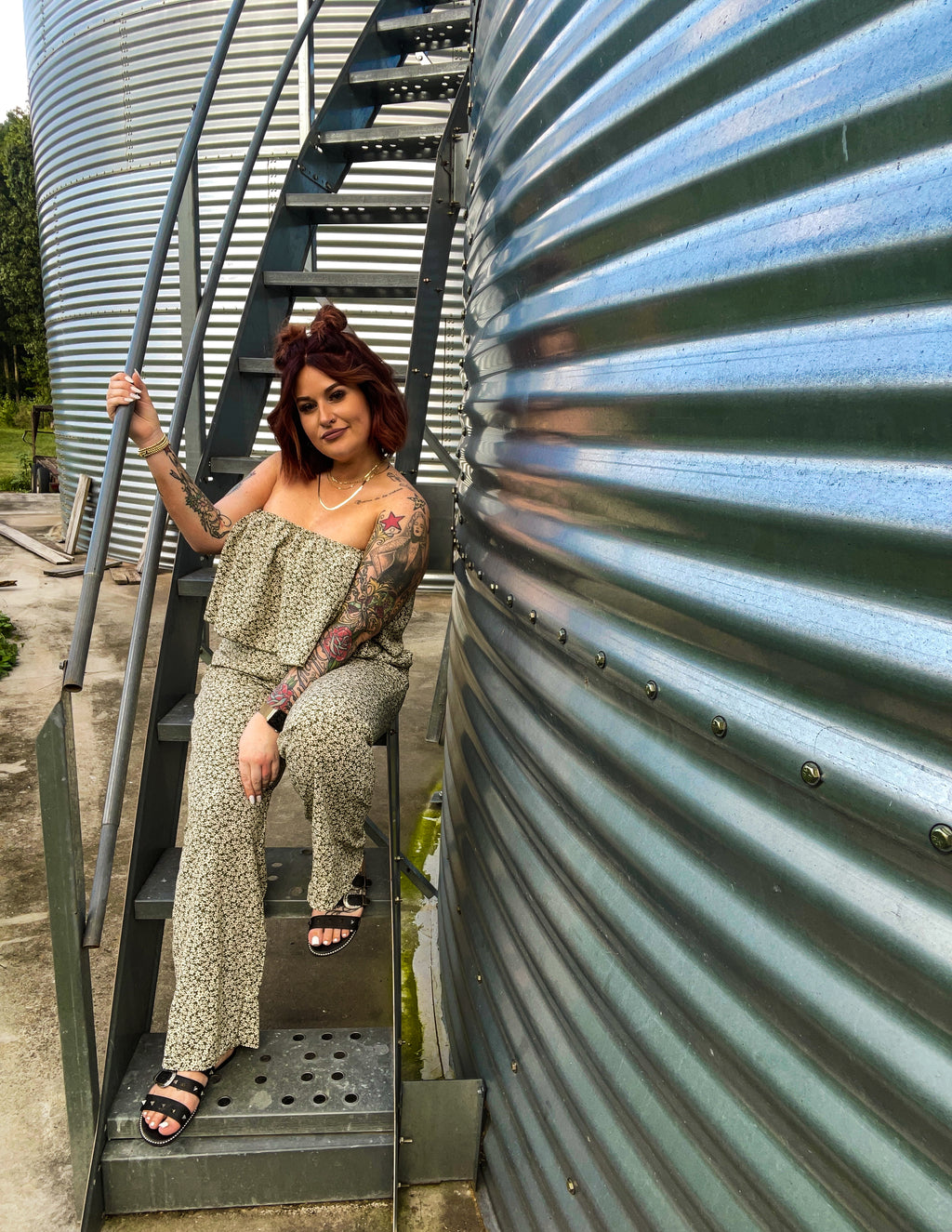 Paradise Strapless Jumpsuit