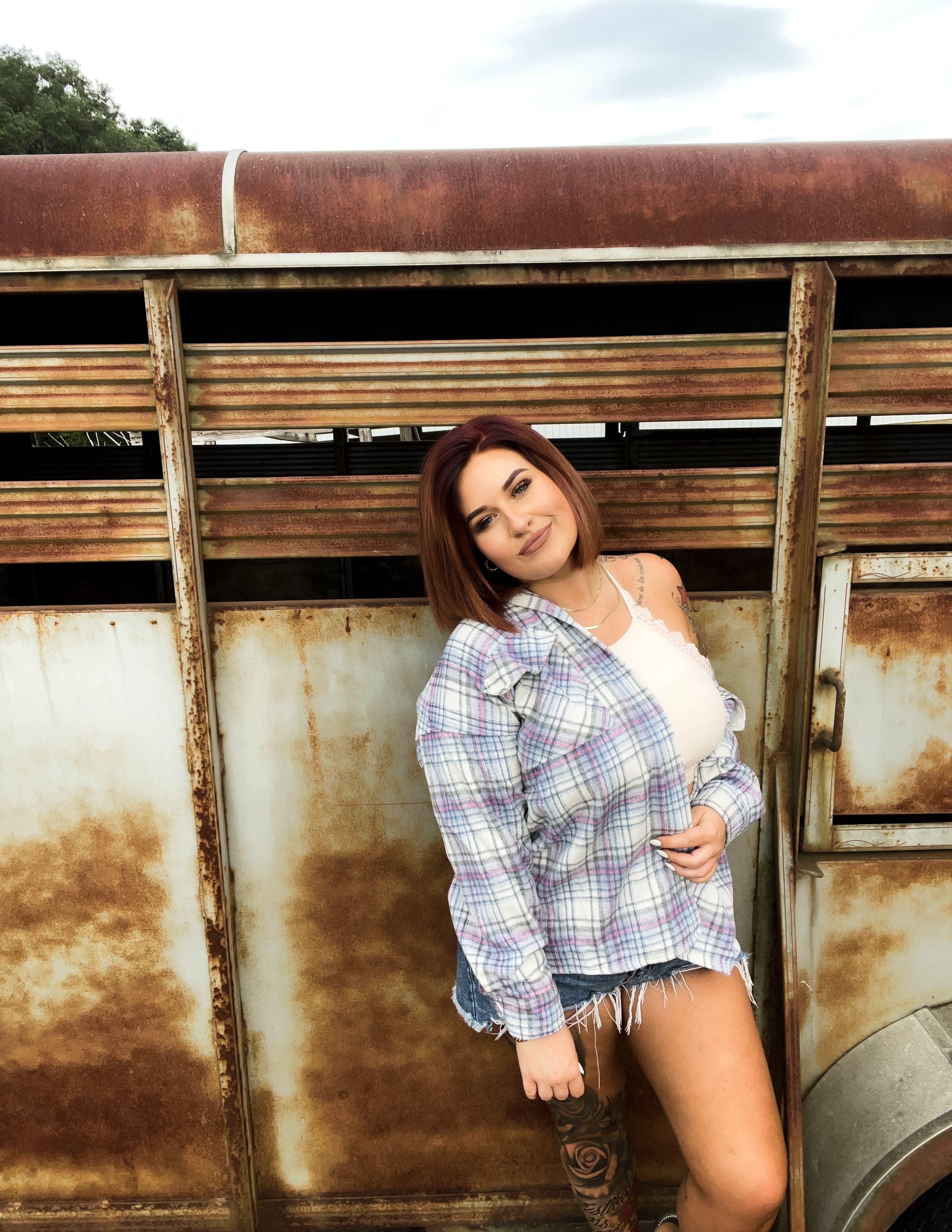 Sunset Sky Flannel