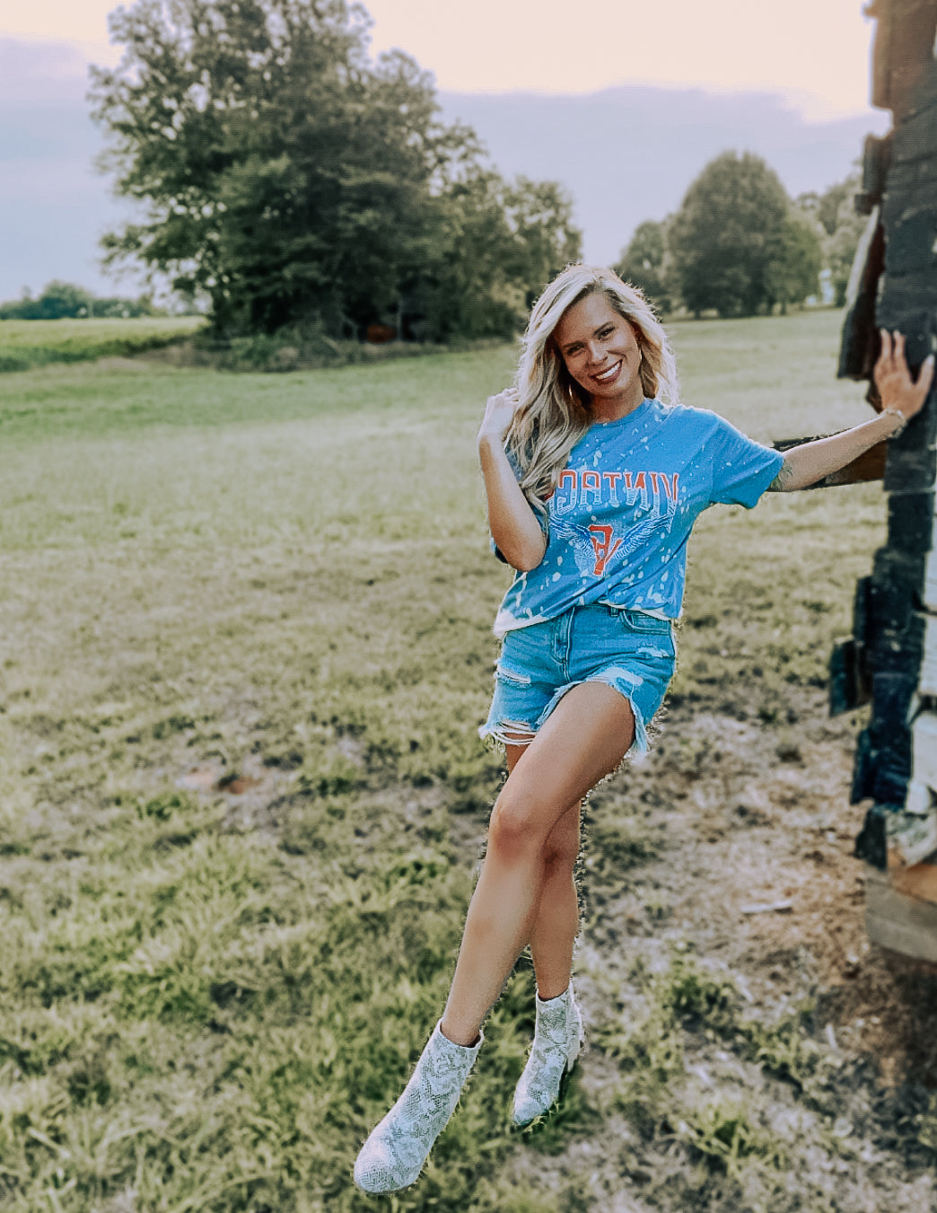 Vintage Acid Wash Tee