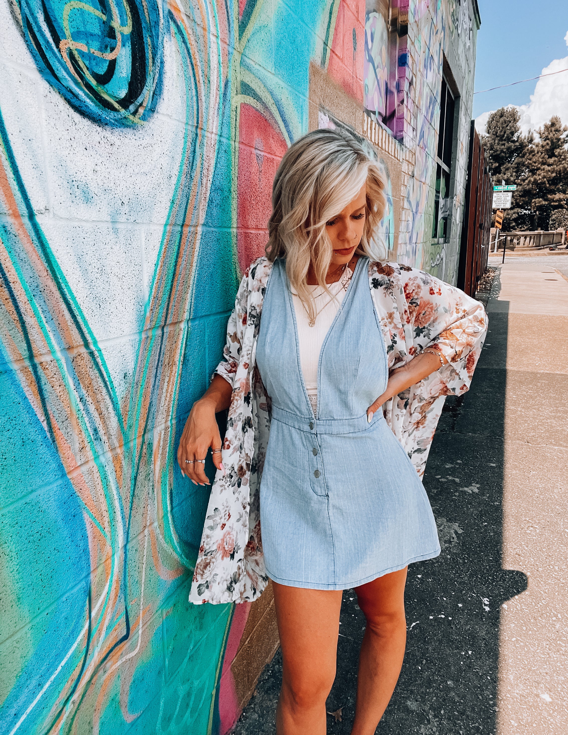 The Daisy Denim Dress