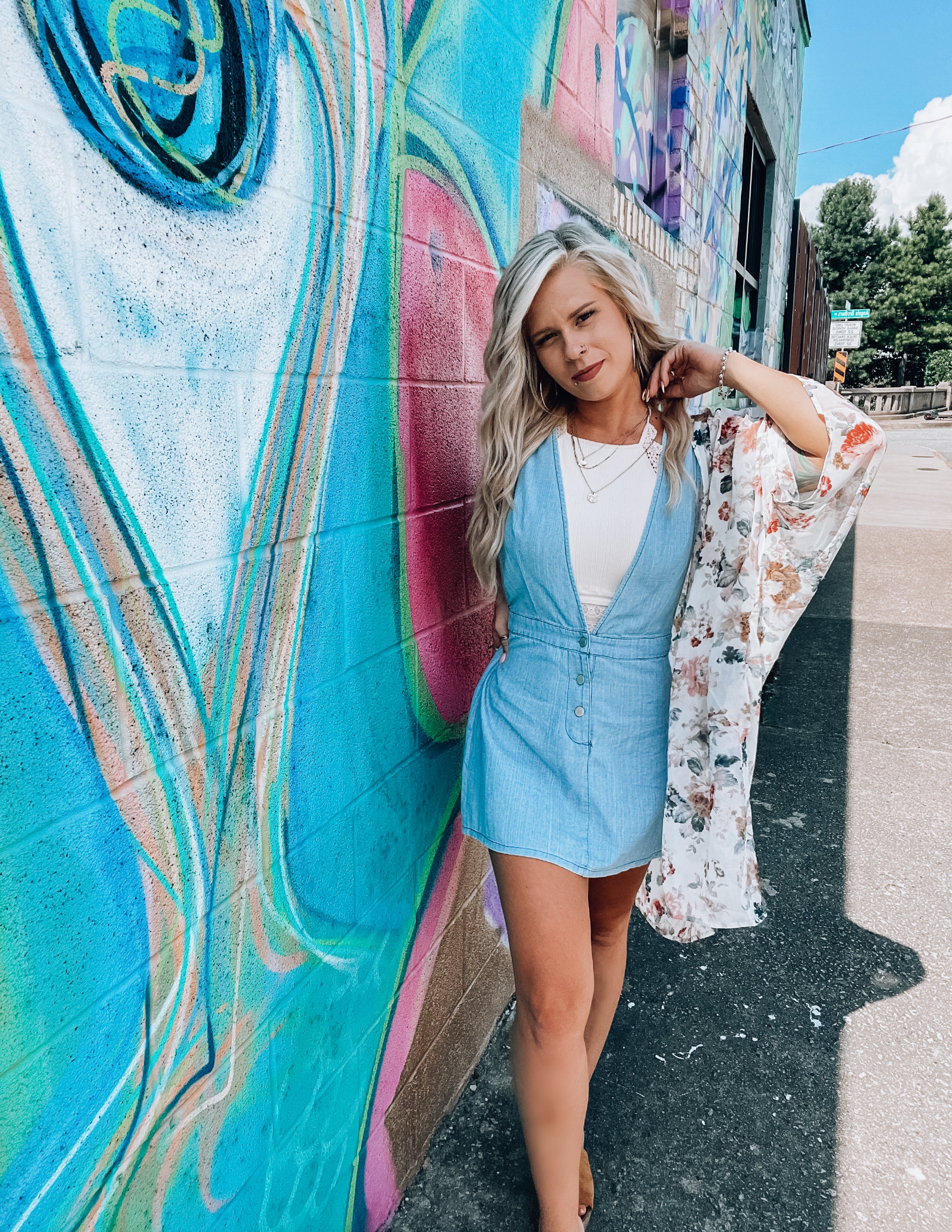 The Daisy Denim Dress