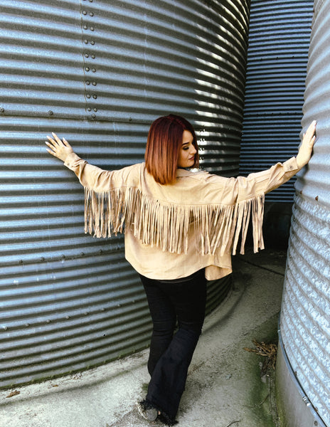 Rodeo Fringe Shacket