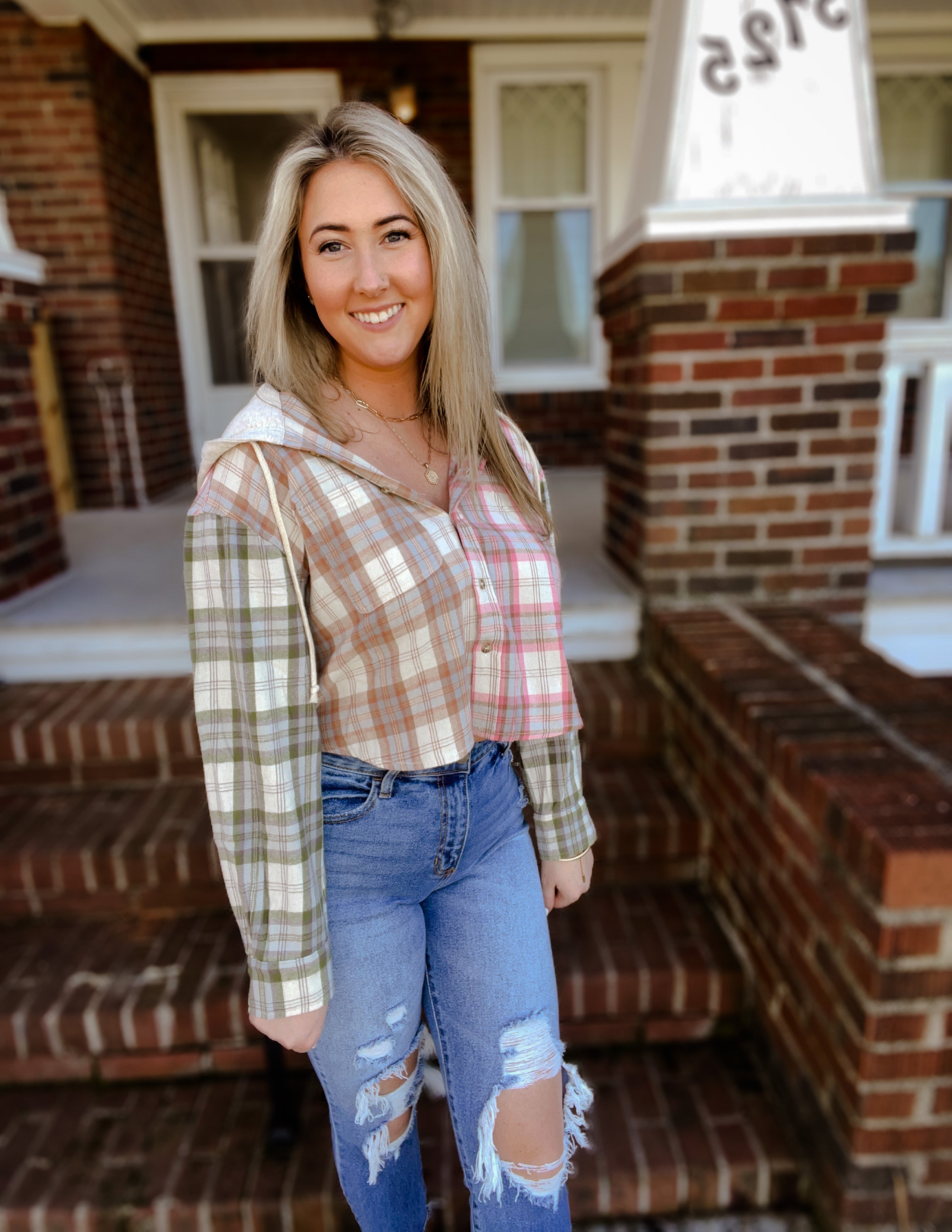 The Blayze Crop Shacket