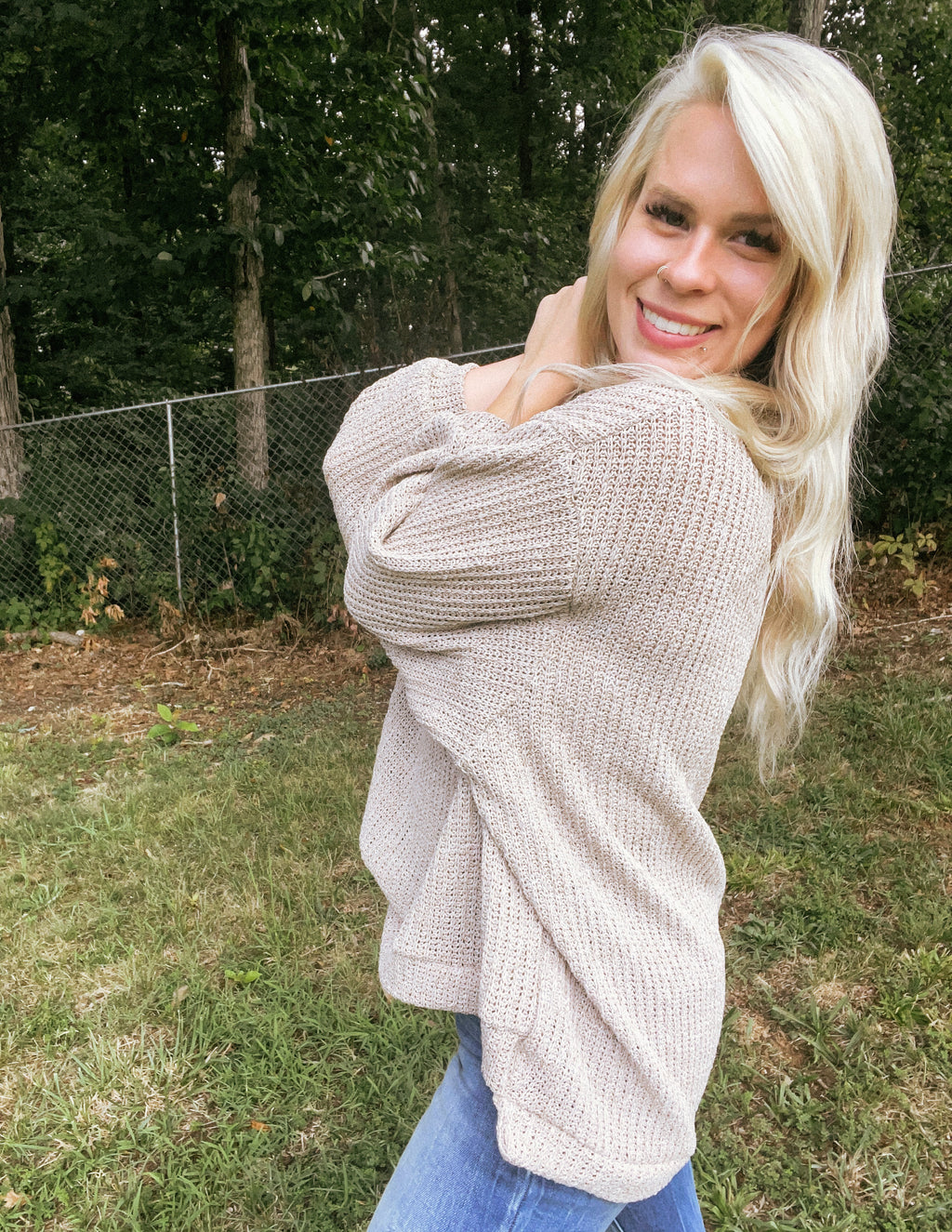 Cant Keep Up Sweater