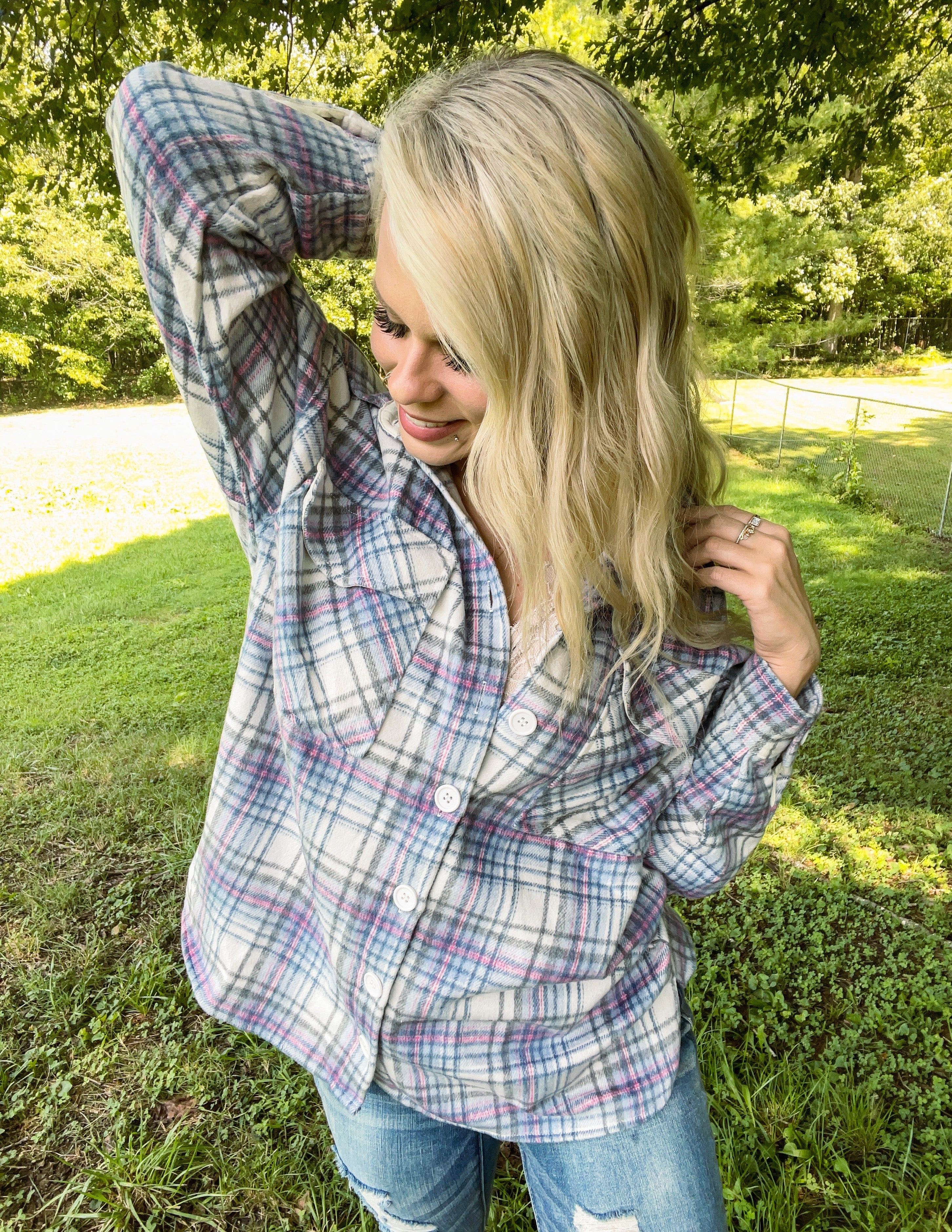 Sunset Sky Flannel