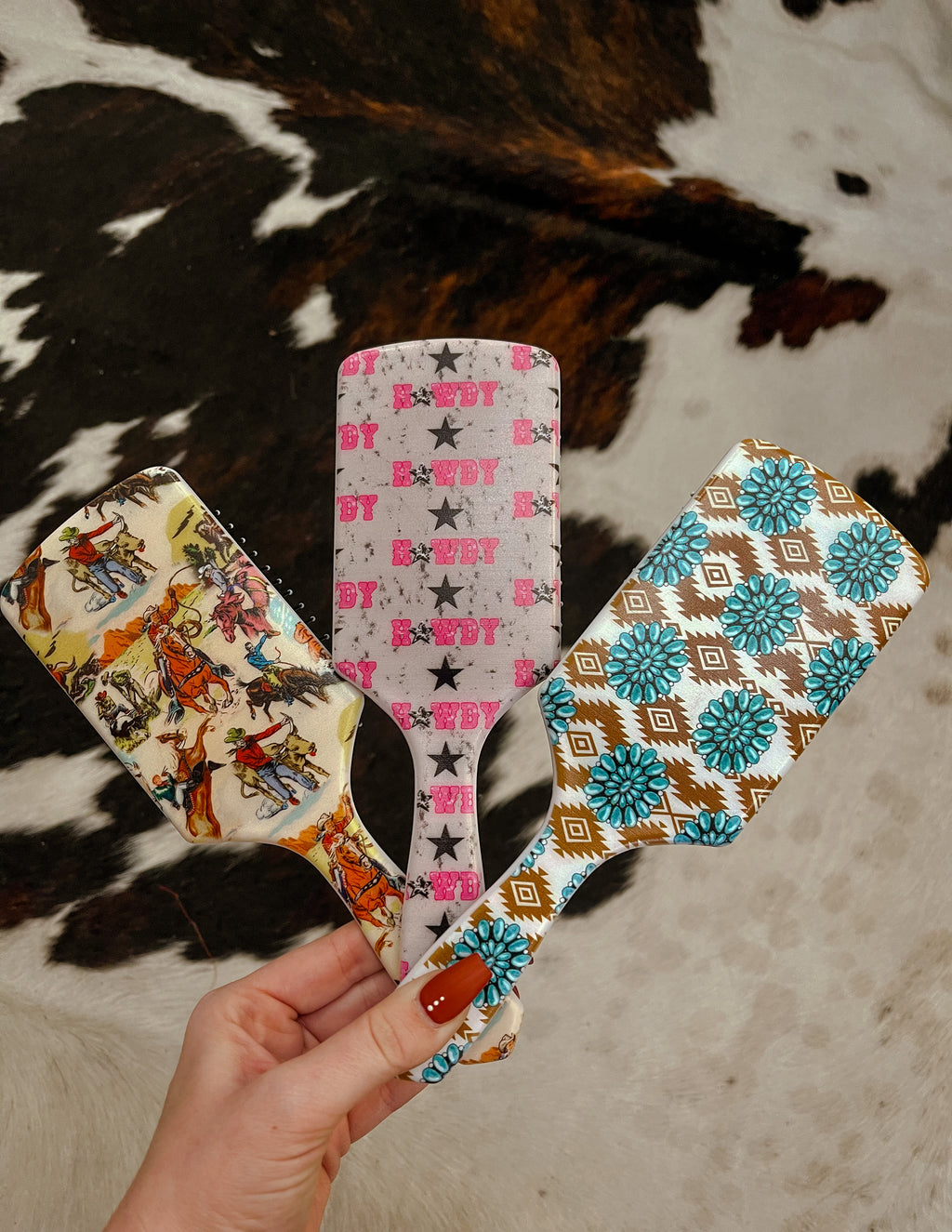 Punchy Hair Brushes