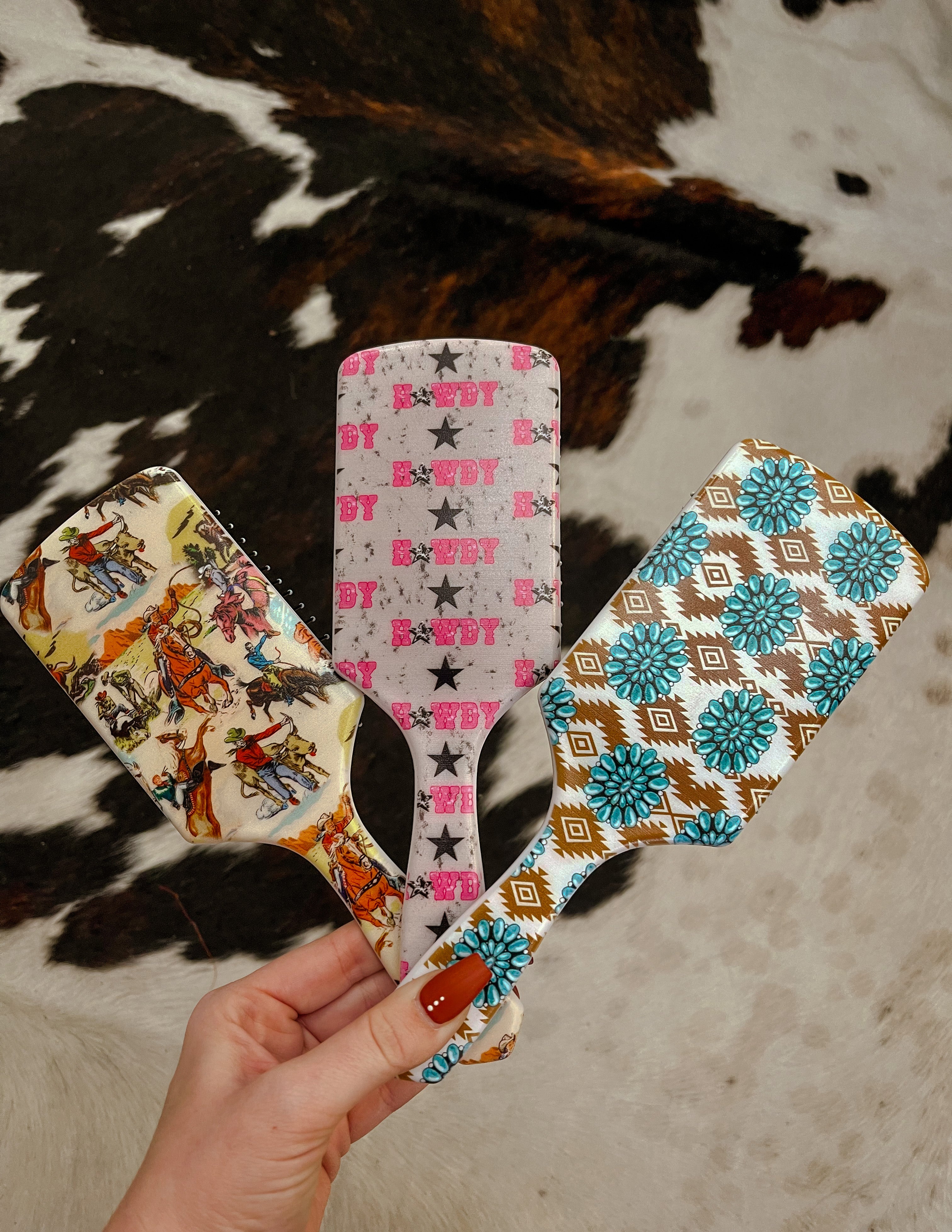 Punchy Hair Brushes