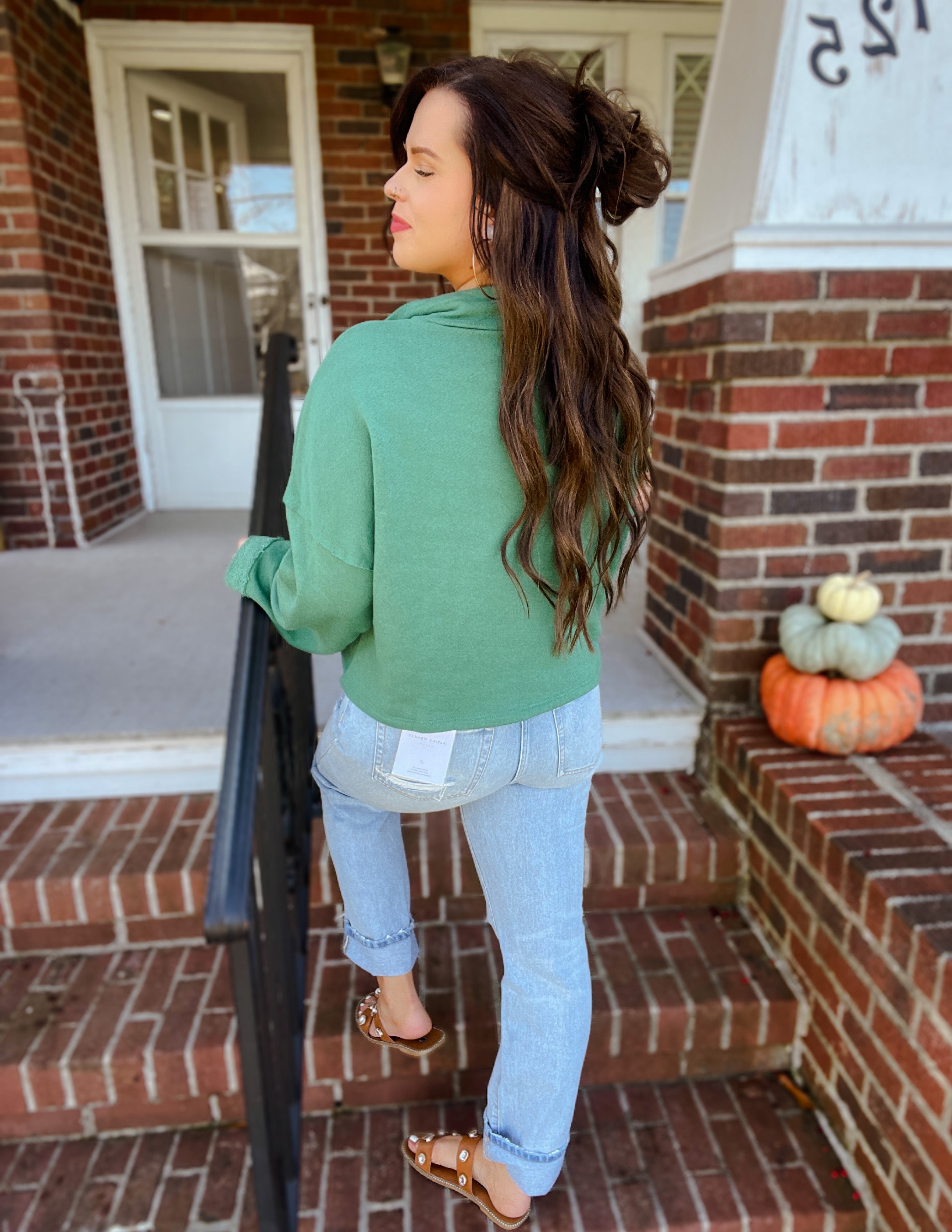 Hunter Crop Pullover