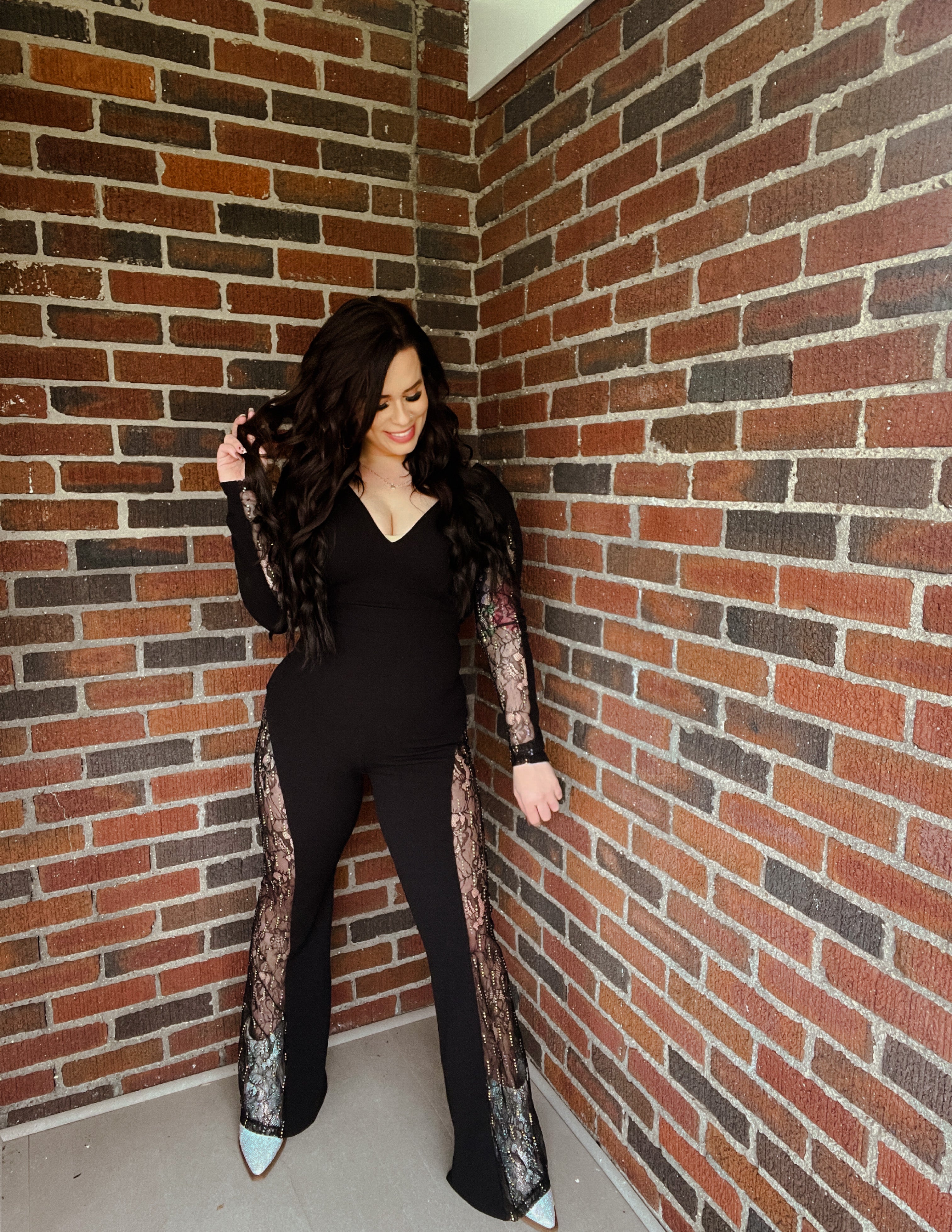 Cowboy Christmas Jumpsuit