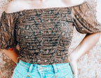 Off The Shoulder Venom Top