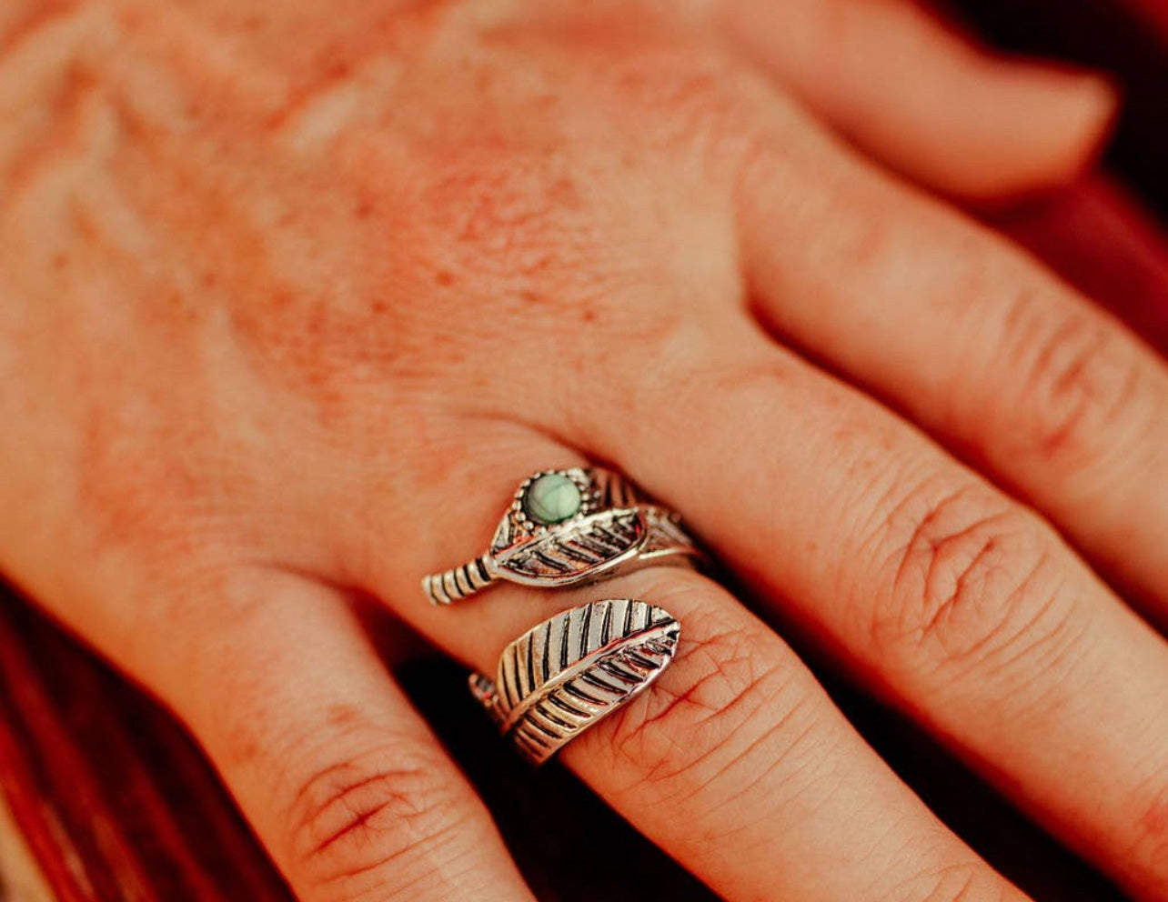 Feather Wrap Ring